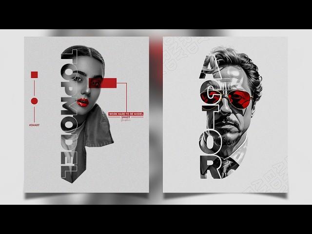 Modern Graphics Design | Poster Design | Masking in Photoshop | Photoshop Tutorial