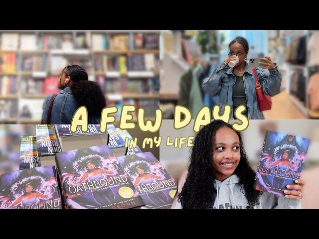 spend a few days w/ me! (new book releases took over my life)