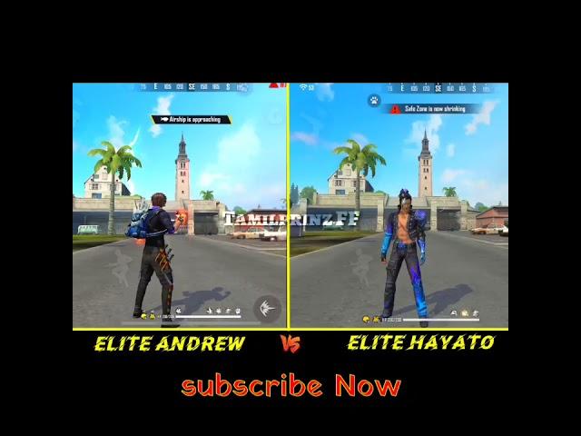 Andrew Vs Hayato Awakening Ability Test  | free fire short | Tamilprinz FF