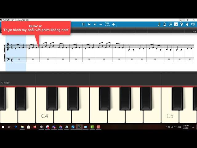 [Piano - Âm nhạc 1] KNTT- VÀO RỪNG HOA