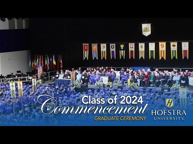 2024 Graduate Commencement - Hofstra University