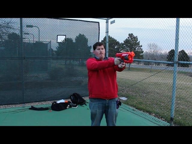 Cycloneshock - NERF MEGA CycloneShock Review - Click Click RANK