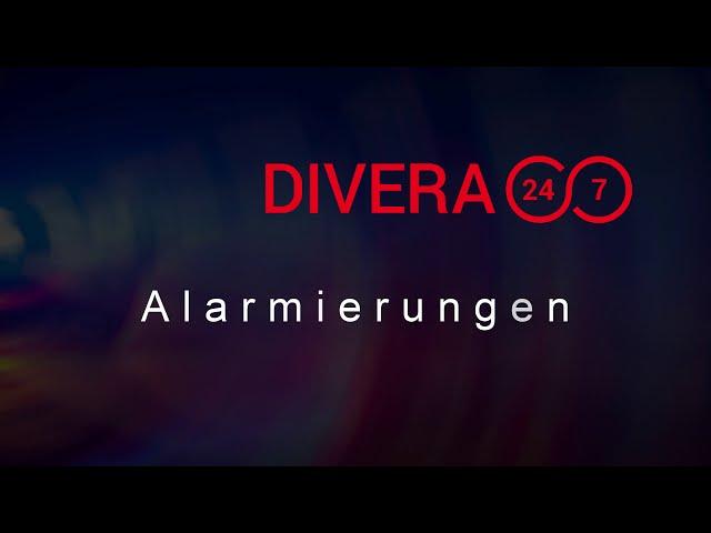 DIVERA 24/7 Tutorial (5/6): Alamierungen