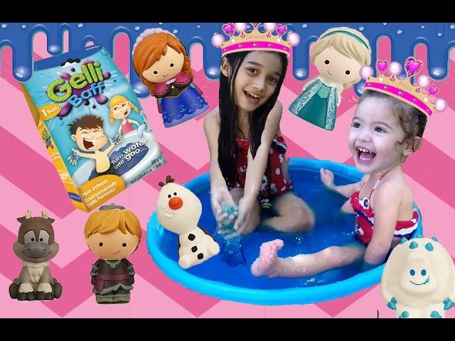 Gelli Baff Review Kids in pool with slime