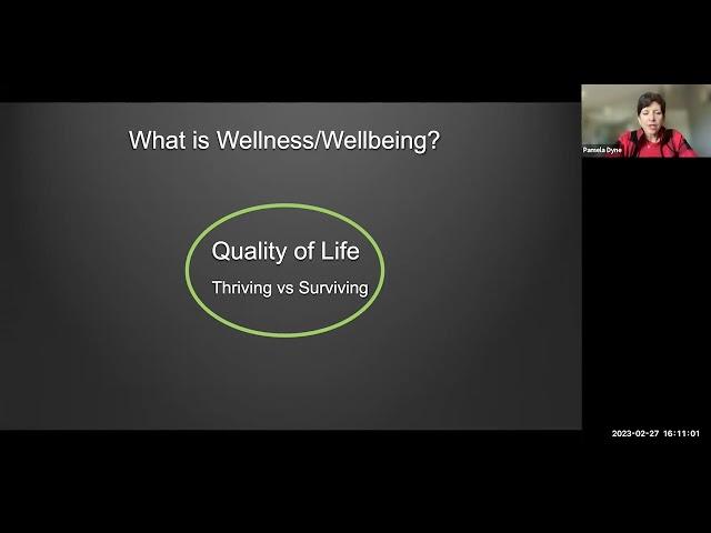 CORD Connects: “Wellbeing of Learners and Colleagues” How is this good for MY wellbeing as a PD?
