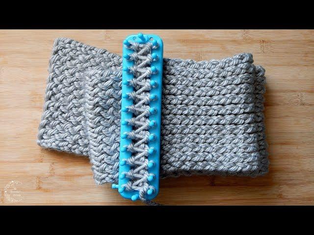 How to Loom Knit a Scarf | Easy Pattern for Beginners | The Sweetest Journey