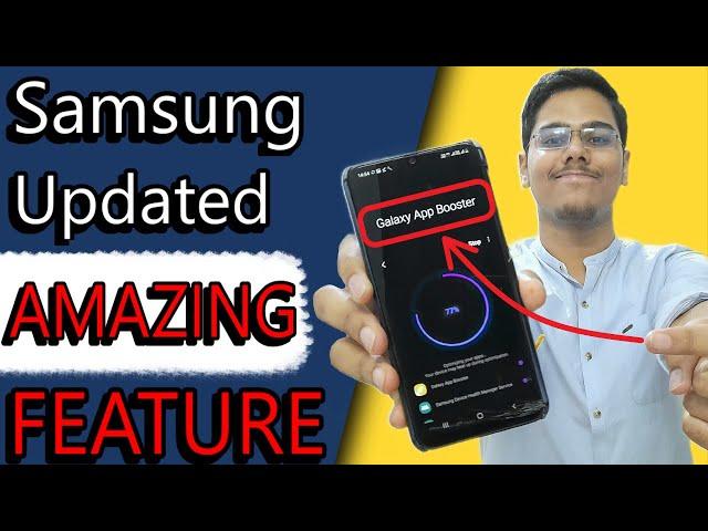 Samsung Galaxy One UI 3.1 App Booster|Amazing Feature, INSTALL NOW!!