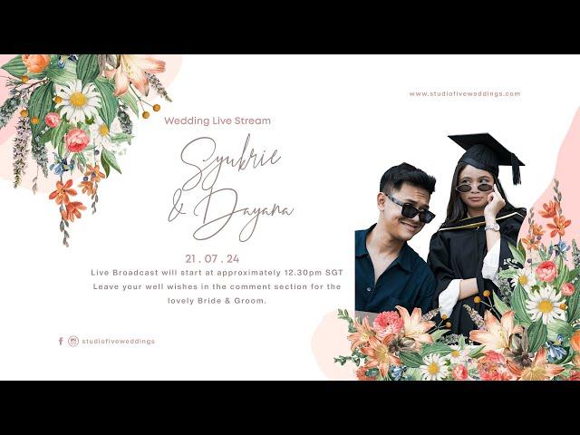 Wedding Livestream Of Syukrie X Dayana, Grand Ballroom HomeTeamNS | Ustaz Nuzhan Abdul Halim