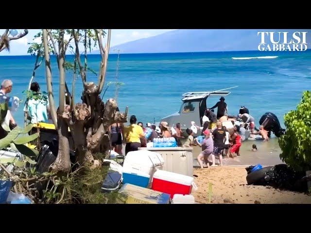 On the Ground in Maui | Tulsi Gabbard