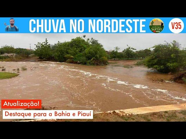 CHUVA NO NORDESTE: Destaque para a Bahia e Piauí v35