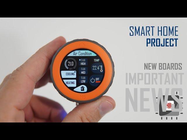 ESP32 Smart Home UI -M5Dial