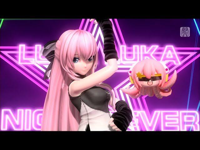 [1080P Full風] Luka LukaNight Fever ルカルカナイトフィーバー 巡音ルカ Project DIVA English lyrics romaji subtitles