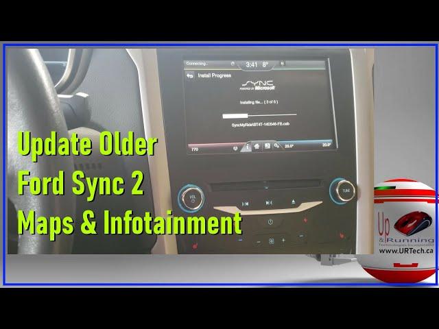 Easily Upgrade Ford Sync 2 using a USB Stick