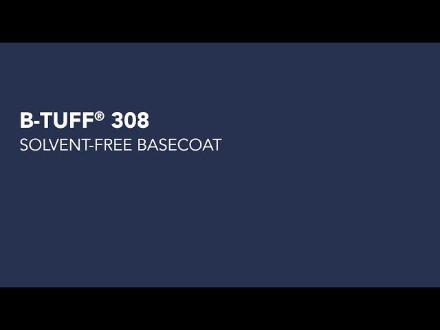 PSI B-Tuff 308 basecoat demo and education