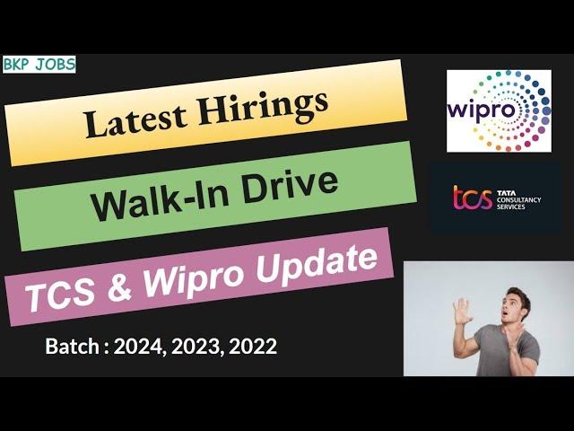 #65 Latest Off campus hiring jobs |TCS & Wipro Wilp Interview Update | Rejection Mails Receiving