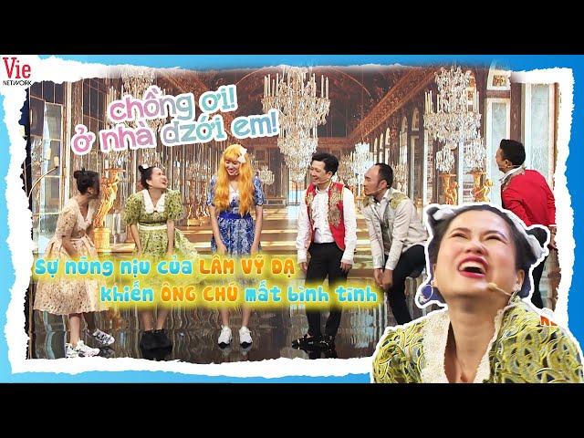 Lâm Vỹ Dạ tái hiện chân thực màn "nũng nịu" với chồng, Tiến Luật chứng minh danh xưng chiến thần