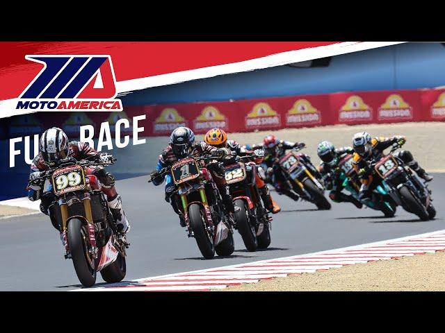 MotoAmerica Mission Super Hooligan Race 1 at Laguna Seca 2023