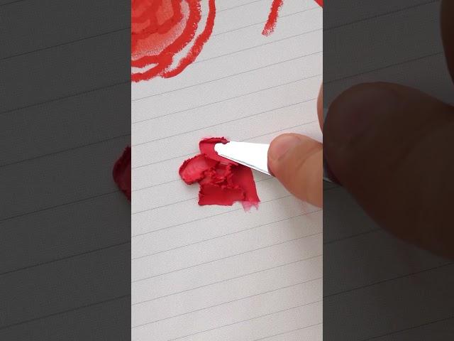 How to draw roses - oil pastel drawing technique #oilpastel #creativeart #easydrawing #art