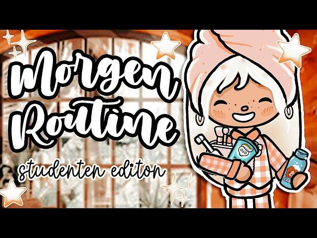 MEINE MORGEN ROUTINE IM STUDENTENHEIM DAS LEBEN EINR STUDENTIN PART 3‍ #tocabocafilme #tocaboca