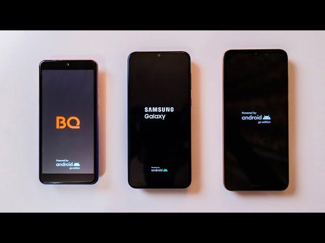 BQ vs Samsung vs Nokia Android Bootanimation