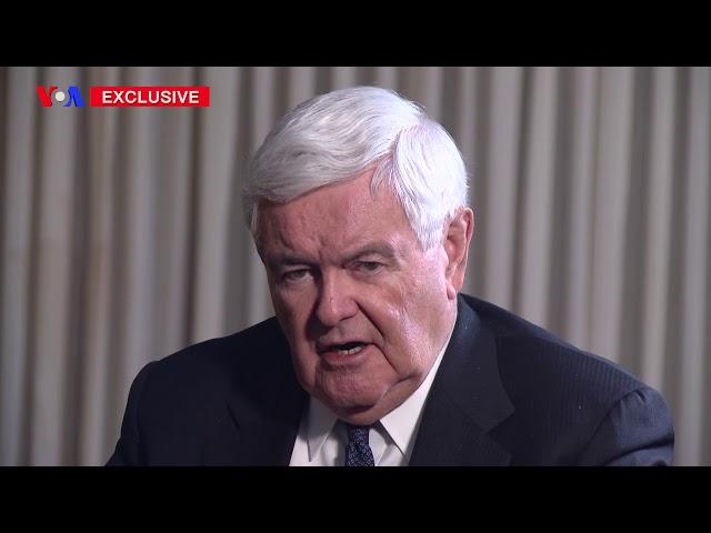 VOA Persian Exclusive Interview with former House Speaker Newt Gingrich