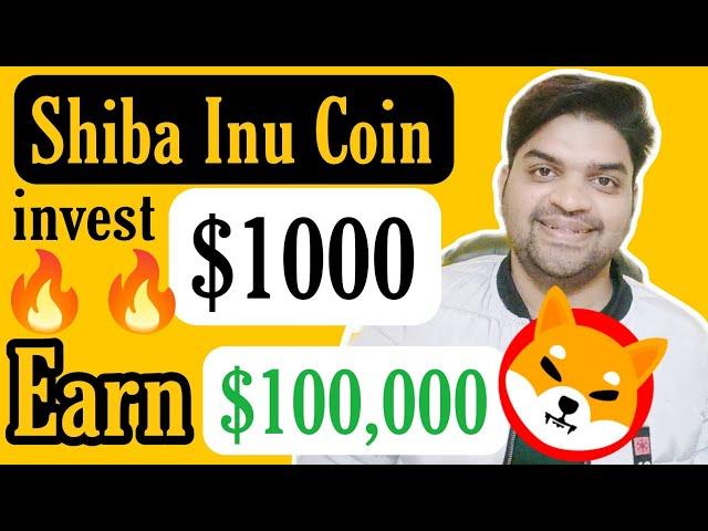 Shiba Inu Coin Invest $1000 Earn $100,000 