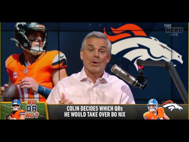 THE HERD | Colin Cowherd STUNS, Bo Nix Is BETTER Than Dak, Hurts, Goff, Purdy, And Jordan Love | NFL