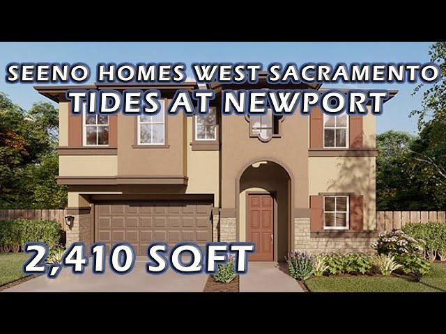 The Tides at New Port, Brook Model, 2410 sqft |Seeno Homes, West Sacramento | Sacramento Real Estate