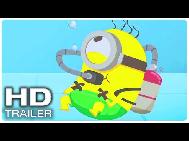 SATURDAY MORNING MINIONS Episode 2 "Swimming Fools" (NEW 2021) Animated Series HD