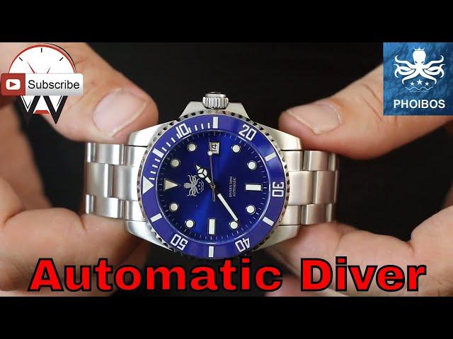 PHOIBOS PY007B Automatic Diver Watch Review