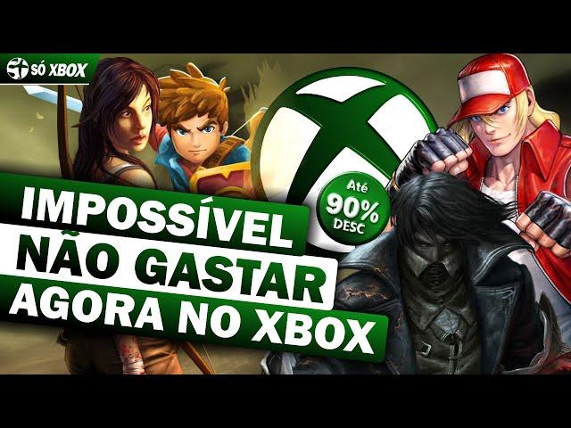 GRANDE SALDÃO no XBOX com OFERTAS IMPERDÍVEIS LIBERADAS!