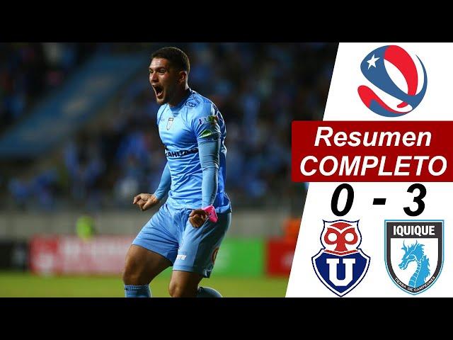 Iquique vs Universidad Chile 3-0 Resumen Y Goles COMPLETO |Fecha 26 | Torneo Primera 2024