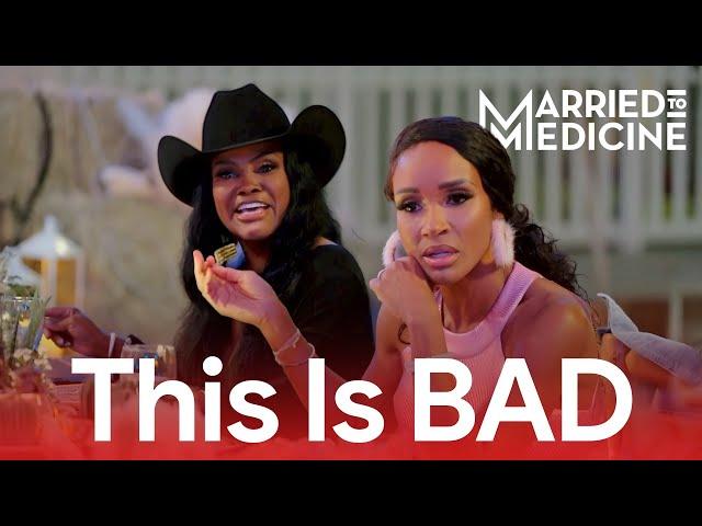 Dr. Heavenly Finally Met Her Match! Contessa vs. Heavenly | Married to Medicine S11 Drama