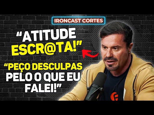 CARIANI PEDE DESCULPAS POR ATITUDE AO VIVO! – IRONCAST CORTES