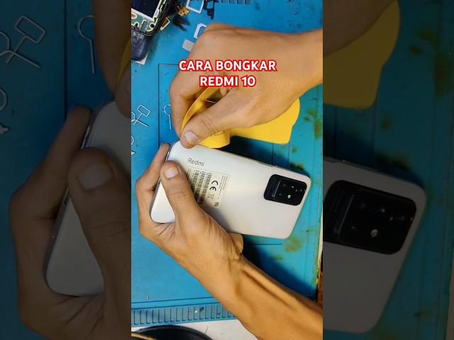 Bongkar Redmi 10 #shorts #tipsandtricks #redmi10 #xiaomi #teardown #tutorial #smartphone #android