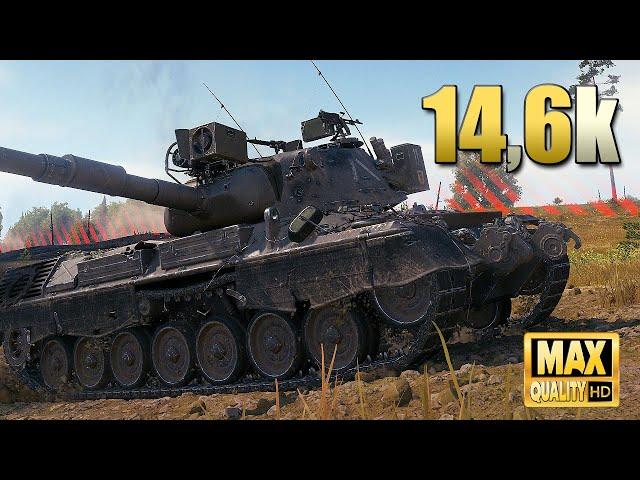 Леопард 1: Почти 15 тысяч урона по Прохоровке - World of Tanks