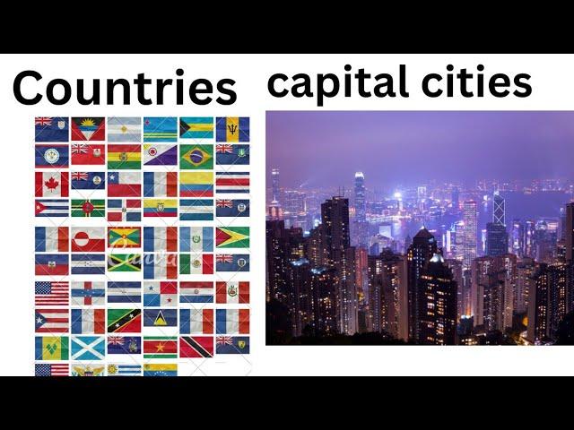 Countries and capital city