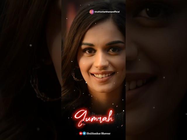 #Manushichillar Manushi Chillar Status Video #ShubhankarBhavsar