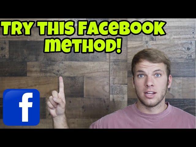 How To Sell Your Car FAST Using this Simple Facebook Method!