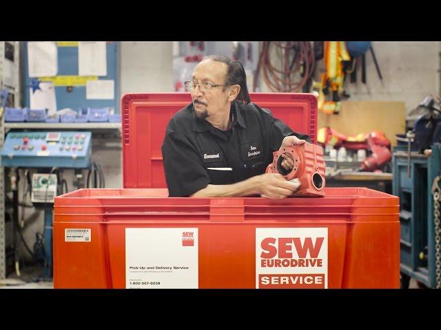 SEW-Eurodrive Pick-Up and Delivery Repair Service
