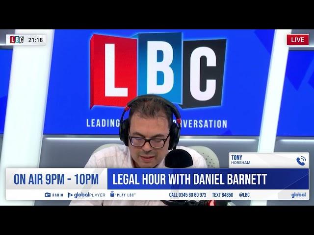 FAILED DELIVERY: courier didn't ring my bell when delivering phone [LBC Legal Hour]