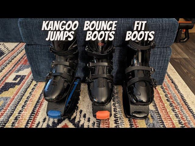 Fit Boots Vs Bounce Boots and Kangoo Jumps Boots Differences