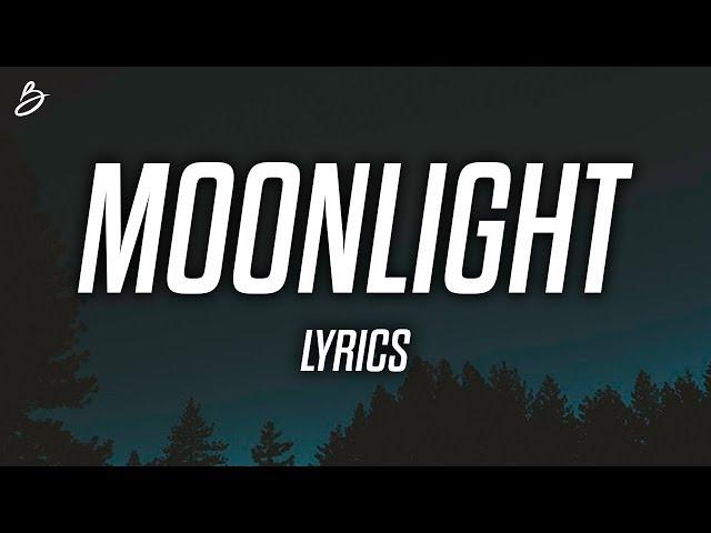 Ali Gatie - Moonlight (Lyrics / Lyric Video)