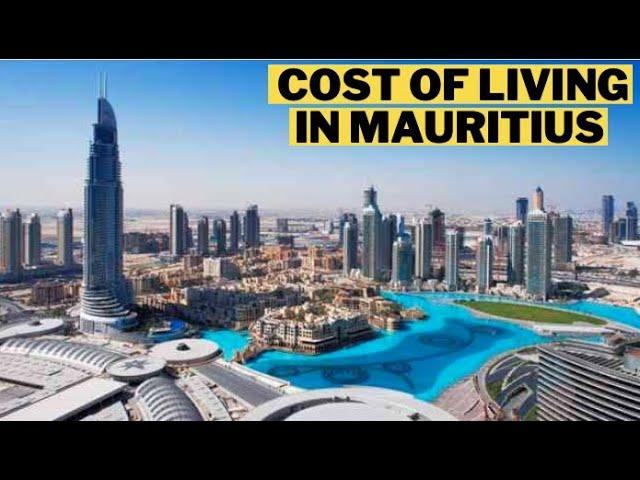 Cost Of Living In Mauritius