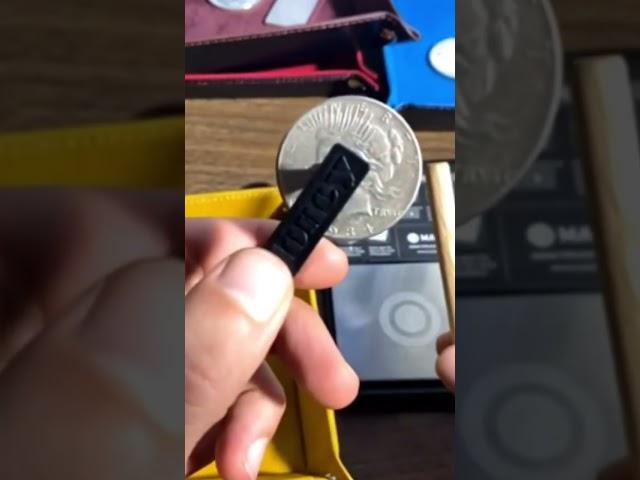Fake Peace Dollar…Test Your Metals!! #shorts #silver #fake
