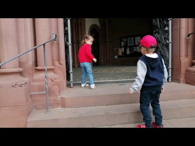 #Freiburg Фрайбург-им-Брайсгау/ Церковь Святого Иоанна, обзор снаружи / Johanneskirche