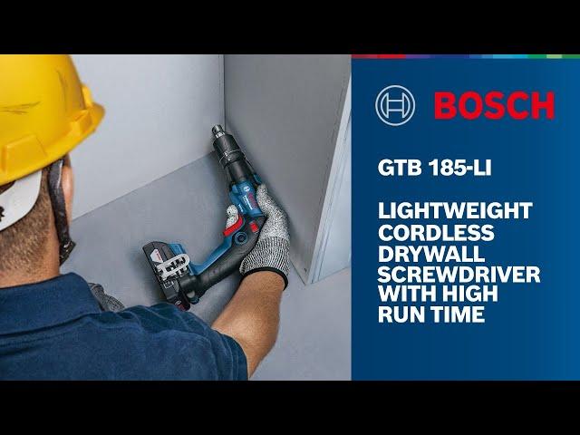 Bosch GTB-185 LI Professional Cordless Drywall Screwdriver