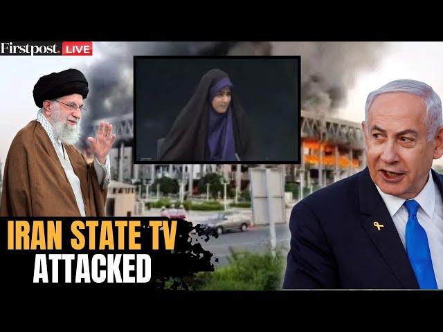 Israel Attack Iran LIVE: Israeli Missiles Hit Iran State TV Studio During Broadcast |Israel Iran War
