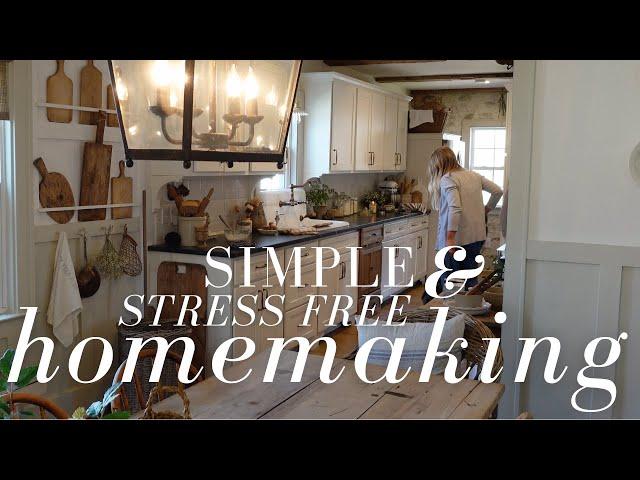 Simple and Stress Free Homemaking | Discovering the Joy in Your Home