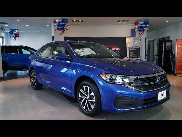 2023 Volkswagen Jetta S Rising Blue | Video Tour with Angel